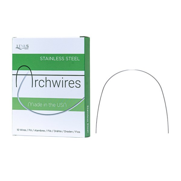 Dây cung niềng răng Stainless Steel (thép không gỉ)