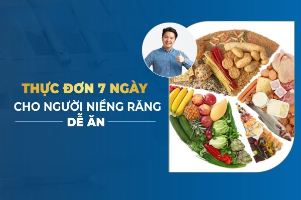 Thực đơn cho người niềng răng trong 7 ngày