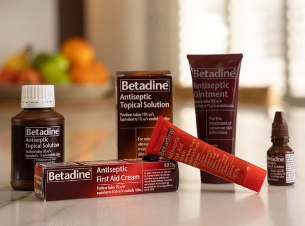 Các dạng sản phẩm Betadine trên thị trường