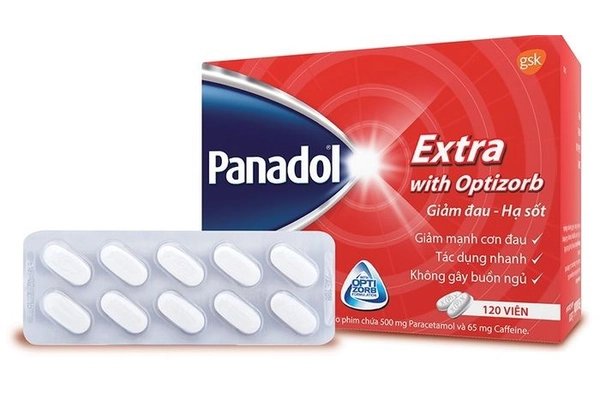 Uống thuốc giảm đau không kê đơn paracetamol