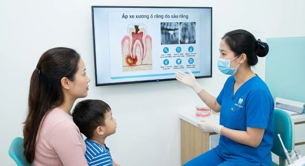 Điều trị áp xe xương ổ răng do sâu răng Điều trị áp xe xương ổ răng do sâu răng