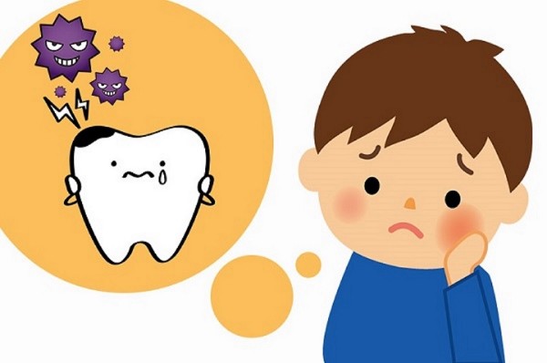 Các triệu chứng sâu răng ở trẻ 