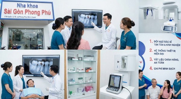 Trám răng sâu có lấy tủy không? Khi nào nên lấy tủy 1 Tại sao Nha khoa Sài Gòn Phong Phú là địa chỉ uy tín tại Bình Chánh?