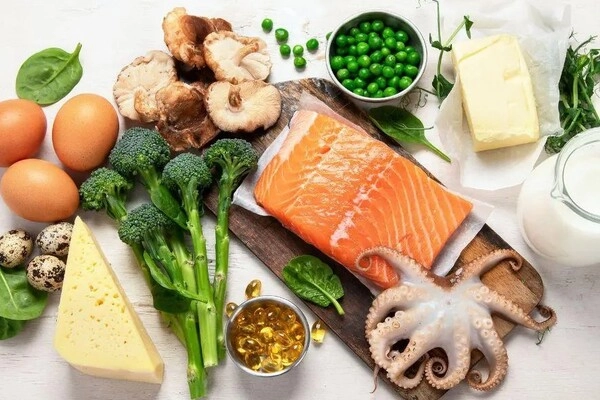 Ăn uống lành mạnh, bổ sung canxi – vitamin D