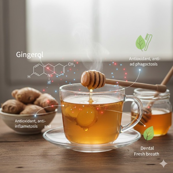 Trà gừng: "Thảo dược" làm ấm và kháng viêm mạnh mẽ Trà gừng: "Thảo dược" làm ấm và kháng viêm mạnh mẽ