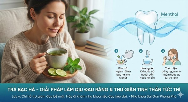 Uống trà bạc hà – Giải pháp làm dịu và tạo cảm giác mát lạnh tức thì Uống trà bạc hà – Giải pháp làm dịu và tạo cảm giác mát lạnh tức thì