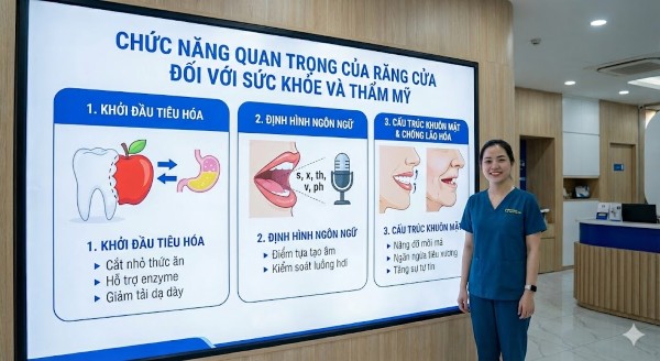 Chức năng quan trọng của răng cửa đối với sức khỏe và thẩm mỹ Chức năng quan trọng của răng cửa đối với sức khỏe và thẩm mỹ
