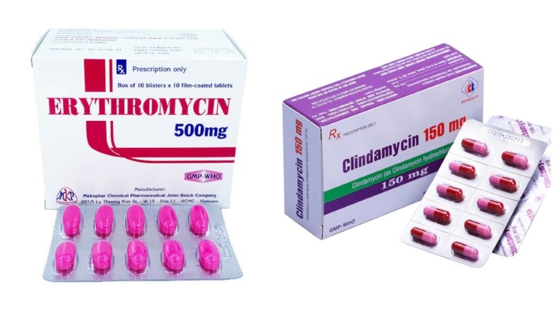 Viêm nướu răng uống thuốc gì để nhanh hết sưng đau hiệu quả? 7 Thuốc Erythromycin và Clindamycin