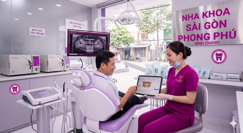 Nhổ răng còn sót chân răng có sao không? Cách xử lý an toàn 5 Nha khoa Sài Gòn Phong Phú – Địa chỉ xử lý tiểu phẫu răng an toàn tại Bình Chánh